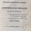 Oeuvres de M. de Bonald