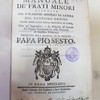 Manuale de' Frati Minori