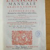 Lexicon manuale graeco-latinum et latino-graecum