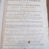 The complete farmer, or, A general dictionary of husbandry, in all its branches