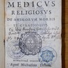 Caroli Scribani e Societate Jesu Medicus religiosus de animorum morbis et curationibus