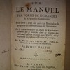 Instruction sur le manuel par forme de demandes et réponses familières pour servir à ceux qui dans les séminaires se préparent à l'administration des sacremens