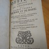 Offices dressez en l'honneur des sacrez coeurs de Jesus et de Marie, avec leurs octaves, messes, antiennes, litanies, hymnes & panegirique particuliers