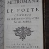 La métromanie, ou, Le poëte, comédie en vers et en cinq actes