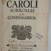 Instructiones Sancti Caroli Borromaei ad confessarios