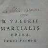 M. Valerii Martialis epigrammatum libri ad optimos codices recensiti et castigati