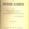 Tractatus canonicus de sanctissima eucharistia