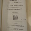 Notice sur les missions du Diocese de Quebec, qui sont secourues par l’Association de la propagation de la foi