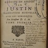 Histoire universelle de Trogue Pompée