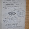 Les voyages de Rosine, opéra-comique en deux actes, en vaudevilles, tiré d'un conte de Piron