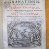 Doct. Francisci Suarez Granatensis, ex Societate Jesu, Tractatus theologicus, de vera intelligentia auxilii efficacis, eiúque concordia, cum libero arbitrio, opus posthumum, ad stabiliendas definitiones fidei, à S.D.N. Innocentio X. contra Iansenium eiéusque partiarios, editas, accommodatum. Prodit nuno primum