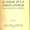 Le poème de la sainte liturgie