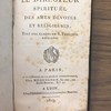 Le directeur spirituel des ames dévotes et religieuses, tiré des écrits de S.François-de-Sales.