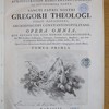 [Tou en hagiois patros hemon Gregoriou tou theologou, Archiepiskopou Konstantinoupoleos, ta heurischomena panta], Sancti Patris Nostri Gregorii theologi, vulgo Nazianzeni, archiepiscopi Costantinopolitani, Opera omnia, quae extant vel ejus nomine circumferentur, ad mss. codices