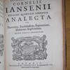 Reverendissimi Domini Cornelii Iansenii episcopi quondam Iprensis Analecta in Proverbia, Ecclesiasten, Sapientiam, Habacuc, Sophoniam