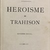 Héroïsme et trahison