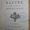 Oeuvres de Racine