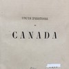 Cours d'histoire du Canada