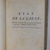 État de la cause, pour le syndic des créanciers des sieurs Lioncy, freres & Gouffre, contre le général & la Société des Jésuites