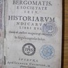 Joannis Petri Maffeii, Bergomatis, e Societate Jesu, historiarum indicarum libri XVI. Omnia auctore recognita & emendata. In singula copiosus index