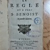 La règle du B. Père S. Benoist