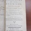 Tractatus de vera religione, theologiae alumnorum usui accomodatus