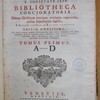 Bibliotheca concionatoria, ethices christianae praecipua continens argumenta ordine alphabetico digesta. E Gallico sermone in Latinum translata