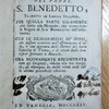 Regola del padre S. Benedetto