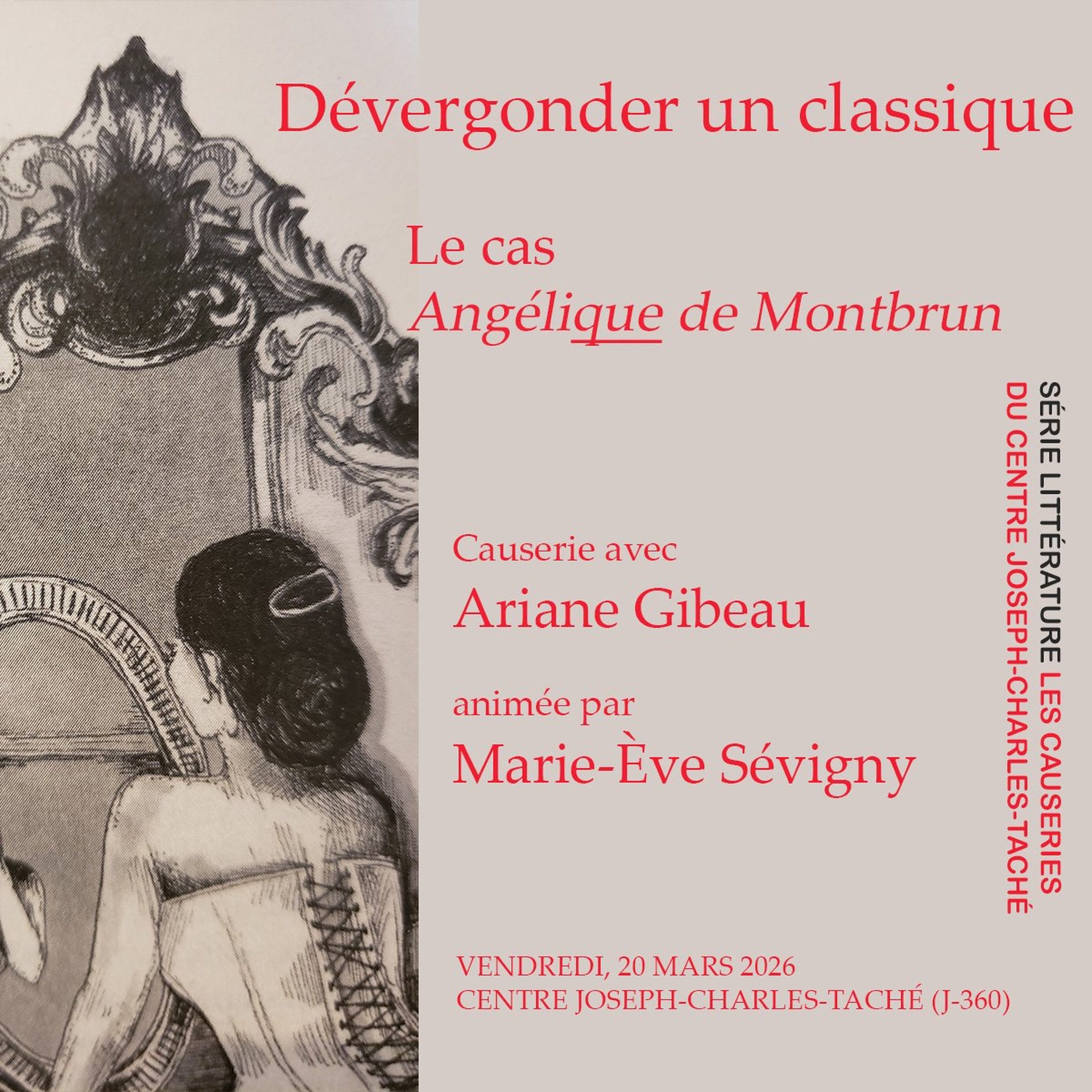 Dévergonder un classique. Le cas Angélique de Montbrun.
