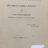 Questions d'histoire littéraire mises en rapport avec le programme de l'Université Laval