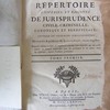 Répertoire universel et raisonné de jurisprudence civile, criminelle, canonique et bénéficiale, ouvrage de plusieurs jurisconsultes