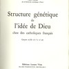 Structure génétique de l’idée de Dieu chez des catholiques français : Garçons et filles de 8 à 16 ans