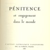 Pénitence et engagement dans le monde