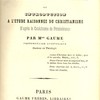 La Religion dans le temps et dans l’éternité ou introduction à l’étude raisonnée du christianisme d’après le Catéchisme de Persévérance