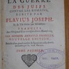 Histoire de la guerre des Juifs contre les Romains, réponse a Appion, martyre des Machabées