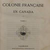 Histoire de la colonie française en Canada