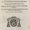 Conférences ecclésiastiques du diocèse d'Angers, sur les dispenses et le contrat civil du mariage