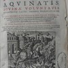 Summa Theologia Sancti Thomae Aquinatis. Divinae Voluntatis interpretis : sacri ordinis praedicatorum, In qua Ecclesiae Catholicae Doctrina Universa & quidquid in veterum Patrum monumentis est dignum obseruatu: quic [sic] quid etiam vel olim vocatum est, vel hodie vocatur ab baereticis in controversiam; id omne ut erudite; solide & dilucide; ita pie atque fideliter explicatur. In tres partes ab auctore suo distributa. Post Lovaniensium at que duacensium theologo eum insignem operam [...] adhuc mendis calligatis [...]