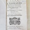 Vita del servo di Dio P. Leonardo da Porto Maurizio missionario apostolico de' Minori Riformati del Ritiro di San Bonaventura di Roma