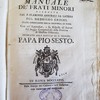 Manuale de' Frati Minori