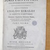 Expositio juris pontificii, juxta recentiorem ecclesiae disciplinam : in duas partes distributa