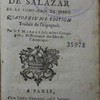 Retraite du Père de Salazar de la compagnie de Jésus