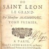 Histoire du pontificat de Saint Léon le Grand