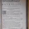 R. D. Francisci Maurolyci abbatis Messanensis mathematici celeberrimi theoremata de lumine, et umbra, ad perspectivam, & radiorum incidentiam facientia. Diaphanorum partes, seu libri tres: in quorum primo, de perspicuis corporibus: in secundo, de iride: in tertio, de organi visualis structura, & conspiciliorum formis agitur. Problemata ad perspectivam & iridem pertinentia. His accesserunt Christophori Clavii è Societate Jesu notæ, asteriscis inter authoris demonstrationes distinctæ. Adscriptis ad marginem fundamentis, quibus omnia innituntur