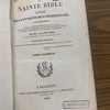 La Sainte Bible vengée des attaques de l'incrédulité et justifiée de tout reproche de contradiction avec la raison, avec les monumens de l'Histoire, des sciences et des arts ; la physique, la géologie, la chronologie, la géographie, l'astronomie, etc.