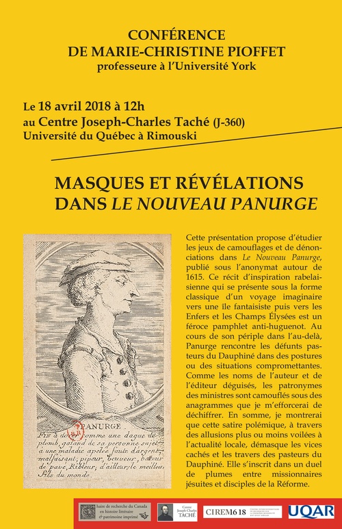 Masques et révélations dans Le Nouveau Panurge