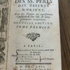 Les vies des SS. Pères des déserts d'Orient, avec des figures qui représentent l'austérité de leur vie et leurs principales occupations