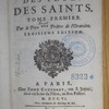 Sermons des fêtes des saints