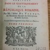 Histoire des révolutions arrivées dans le gouvernement de la République romaine