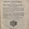 Dictionnaire de droit canonique contenant tous les termes du droit canonique avec un sommaire de l'histoire et des institutions et de l'état actuel de la discipline